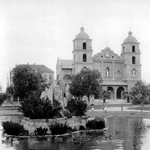 historic photo of St. Francis church